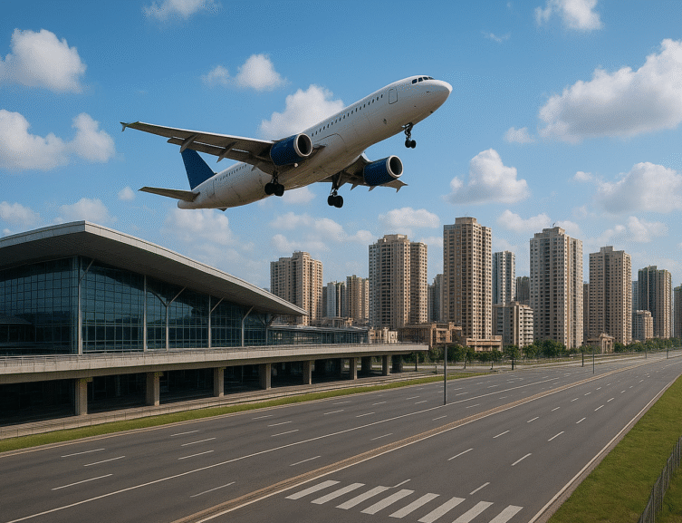 सौजन्य चॅट जीपीटी प्राधिनिधीक विमानतळाचा फोटो)